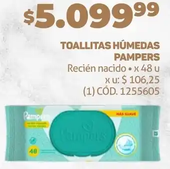 Makro TOALLITAS HÚMEDAS PAMPERS 48u oferta