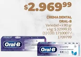 Makro CREMA DENTAL ORAL-B 90gr oferta