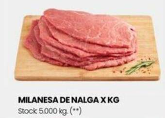 Changomas MILANESA DE NALGA X KG oferta