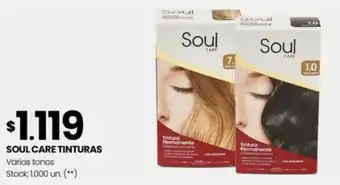 Changomas SOUL CARE TINTURAS SOUL Varios tonos oferta