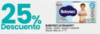 Changomas BABYSEC ULTRASOFT Mx48 Gx40 XGX32 XXGX30 oferta