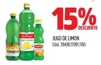 Supermercados Yaguar JUGO DE LIMON oferta