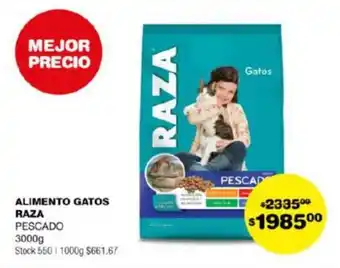 Atomo Conviene ALIMENTO GATOS RAZA PESCADO 3000g oferta