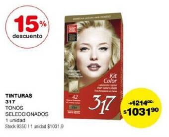 Atomo Conviene TINTURAS 317 TONOS SELECCIONADOS oferta