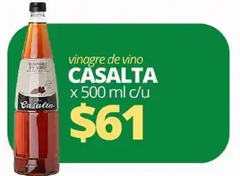 Supermercados A Granel Casalta Vinagre de Vino x 500 ml oferta