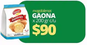 Supermercados A Granel Gaona Magdalenas x 200 gr oferta