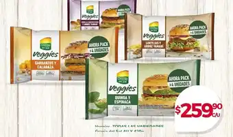 Supermercados Tadicor Veggies Todas Las Variedades Granja del Sol x 420g oferta
