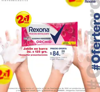 Rexona Jabón en Barra Pack x 3u