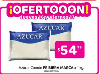 Cordiez Primera Marca Azúcar Comúm x 1kg oferta