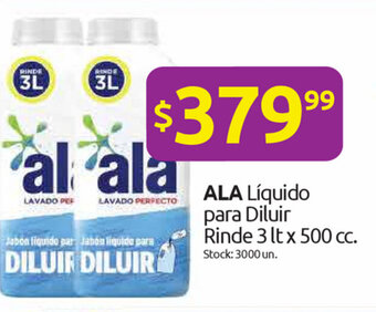 Cordiez Ala Liquido para diluir Rinde 3lt x 500cc oferta