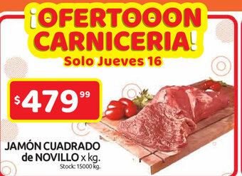 Cordiez Jamón Cuadrado de Novillo oferta