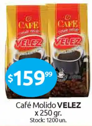 Cordiez Velez Café Molido x 250gr oferta