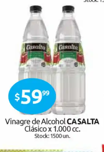 Cordiez Casalta Vinagre de Alcohol Clásico x 1.000cc oferta
