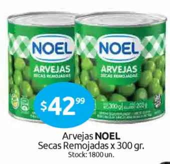 Cordiez Noel Arvejas Secas remojadas x 300gr oferta