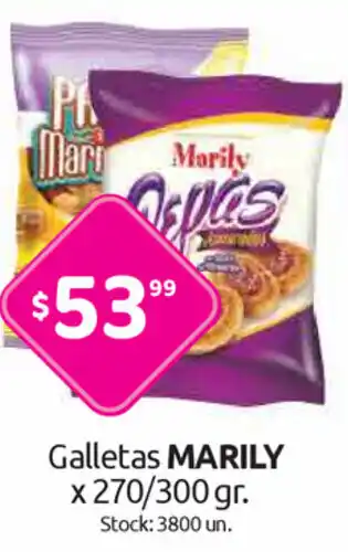 Cordiez Marily Galletas x 270/300gr oferta