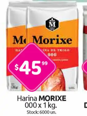 Cordiez Morixe Harina 000 x 1kg oferta