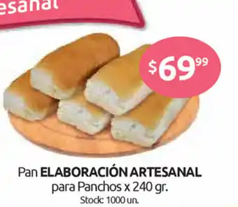 Cordiez Pan Elaboracíon Artesanal Para Panchos x 540gr oferta