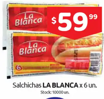 Cordiez La Blanca Salchichas x 6un oferta