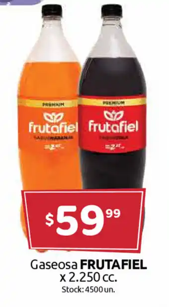 Cordiez Fruta Fiel Gaseosa x 2.250c oferta