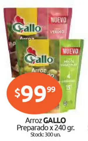 Cordiez Gallo Arroz Preparado x 240gr oferta
