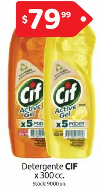 Cordiez CIF Detergente x 300cc oferta