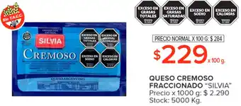 Carrefour QUESO CREMOSO FRACCIONADO X 100G oferta