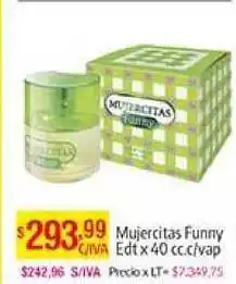 Medamax Mujercitas Funny Edt x 40cc c/vap oferta