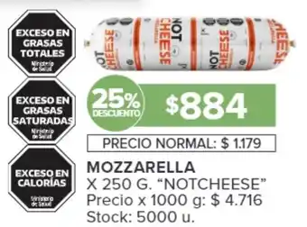 Carrefour MOZZARELLA X 250G oferta