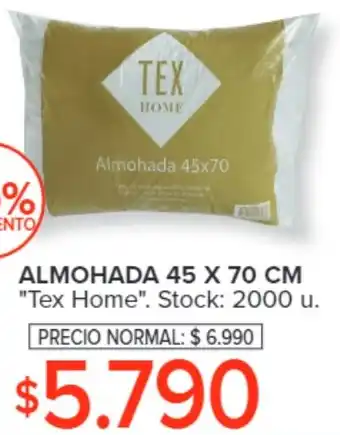 Carrefour ALMOHADA 45 X 70CM oferta