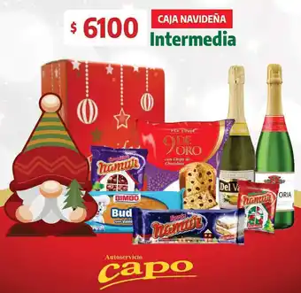 Autoservicio Capo CAJA NAVIDEÑA Intermedia oferta