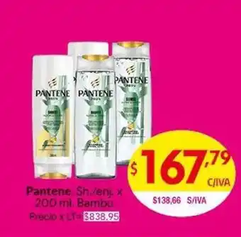 Medamax Pantene Sh/enj. Bambu x 200ml oferta
