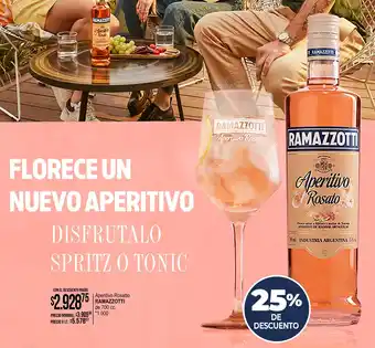 La Anonima Aperitivo Rosatto RAMAZZOTTI de 700 cc. oferta