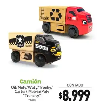 La Anonima Camión Oil/Moly/Waty/Tronky/ Carter/ Melvin/Poly "Trencity" oferta