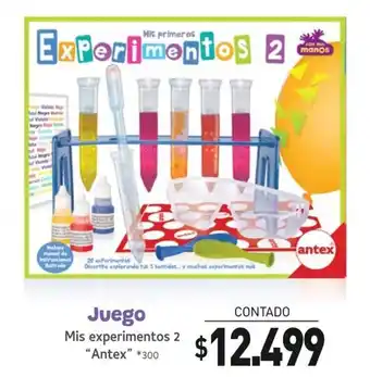 La Anonima Juego Mis experimentos 2 "Antex" oferta