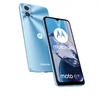Frávega Celular motorola e22 4gb 64gb azul oferta