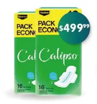 Supermercados Buenos Días Toalla femenina CALIPSO normal con alas x 16 u oferta