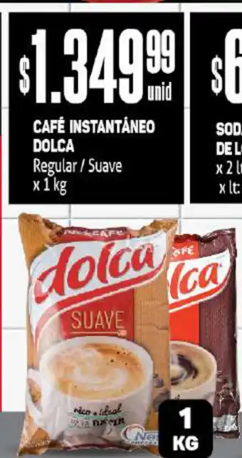 Makro Dolca Cafè Instantáneo Regular/Suave x 1 kg oferta