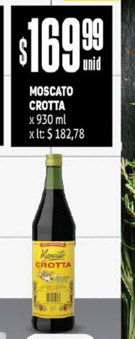 Makro Moscato Crotta x 930ml oferta