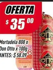 Supermercados Comodin Mortadela 808 O Don Otto X 100g oferta