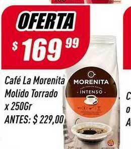 Supermercados Comodin Café La Morenita Molido Torrado x 250gr oferta