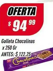 Supermercados Comodin Galleta Chocolinas x 250gr oferta