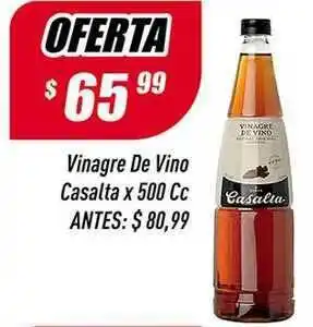 Supermercados Comodin Vinagre De Vino Casalta x 500cc oferta
