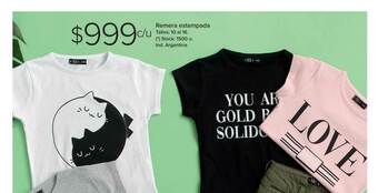 Carrefour Remera Estampada oferta