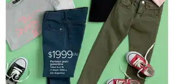 Carrefour Pantalón Jean-Gabardina oferta