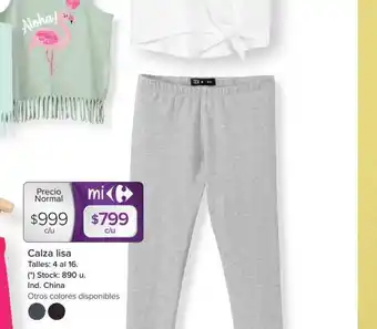 Carrefour Calza Lisa oferta