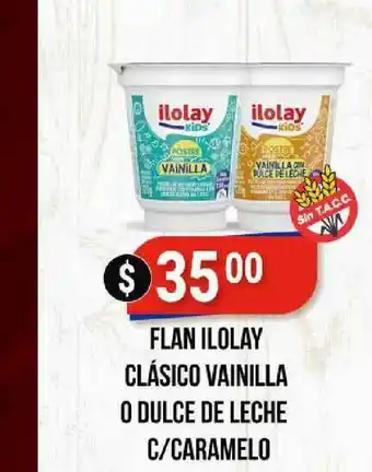 Supermercados Mayor Flan Ilolay Clásico Vainilla O Dulce De Leche C-caramelo oferta