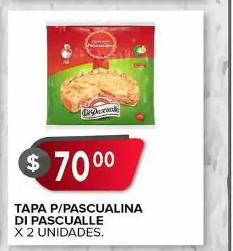 Supermercados Mayor Tapa P-pascualina Di Pascualle X 2 Unidades. oferta