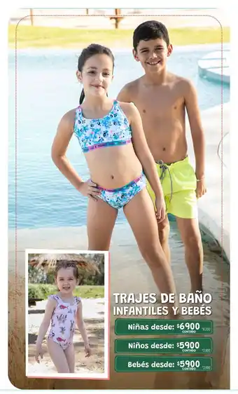 La Anonima TRAJES DE BAÑO INFANTILES Y BEBÉS Niñas oferta