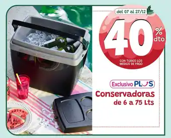 La Anonima Conservadoras de 6 a 75 Lts oferta