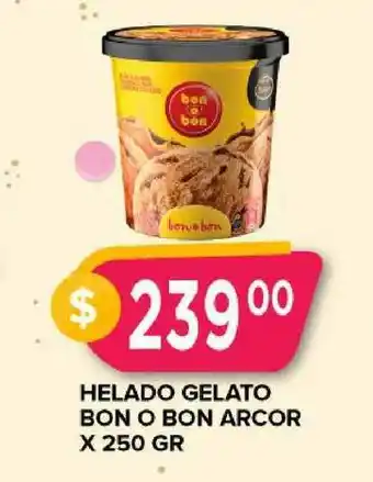 Supermercados Mayor Helado Gelato Bon O Bon Arcor X 250 Gr. oferta